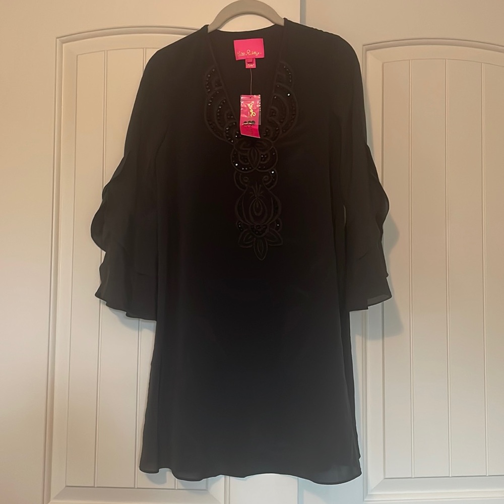 Lilly Pulitzer Tatiana stretch silk dress XXS